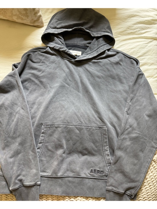 Aeropostale Other - Men’s cotton blend Heavy Cotton Blend Aéropostale Washed Charcoal Hoodie size M